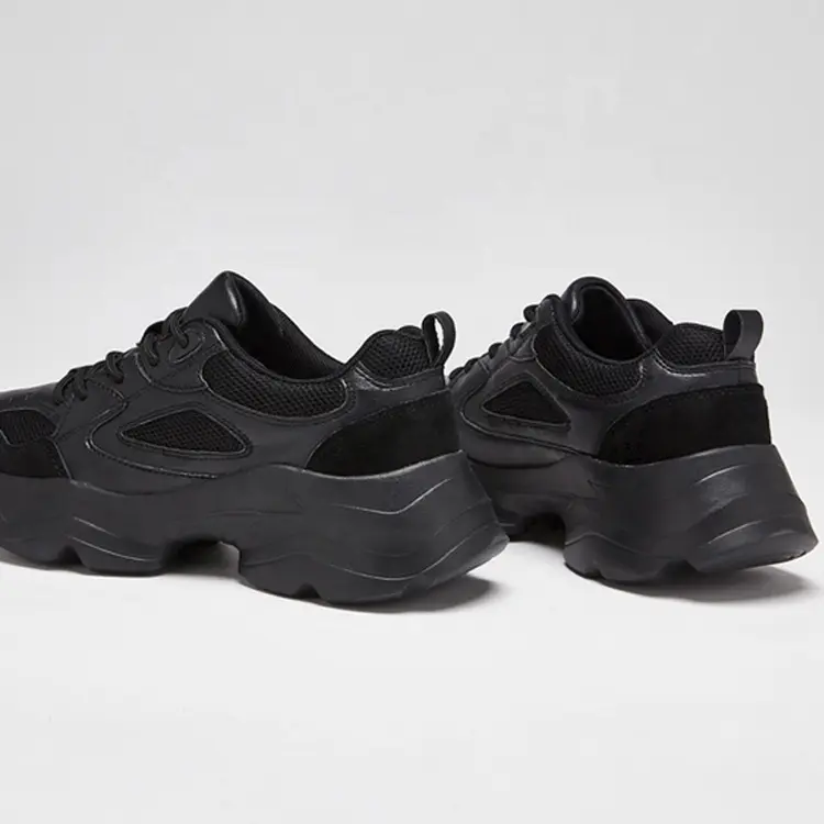 China Lace-up Mesh Lightweight Comfortable Breathable Walking Sneakers Clunky Shoes