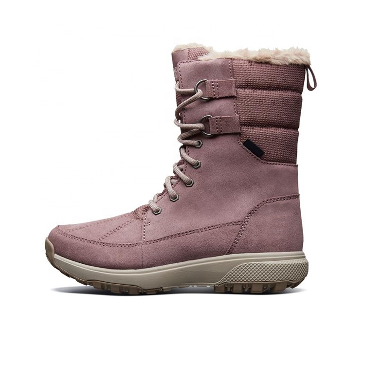 Custom Logo Design Fur OEM ODM Service New Fashion China Box Adult Customized Logo Warm Waterproof Botas Women Winter Snow Boots